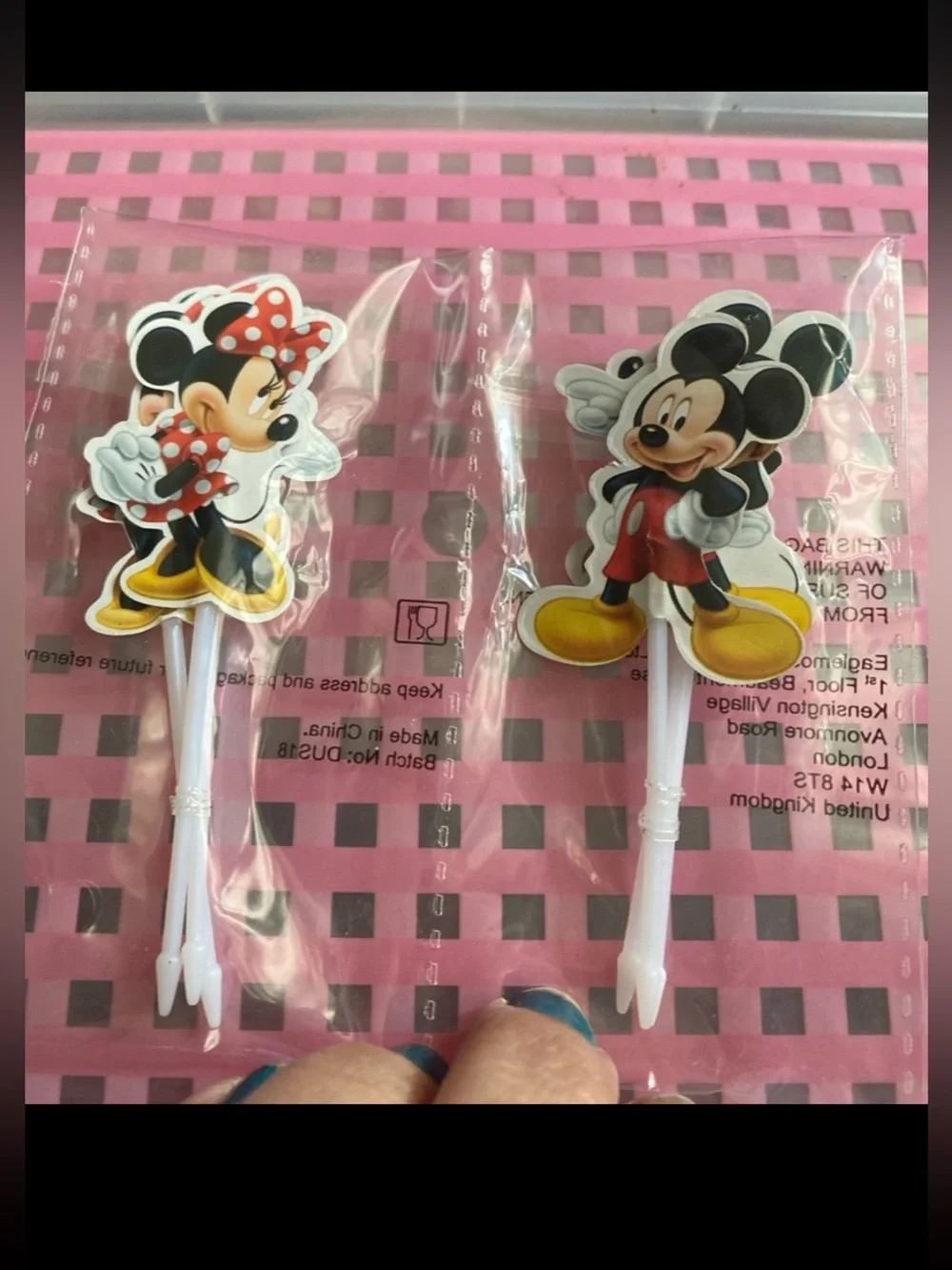 Disney themed cookie